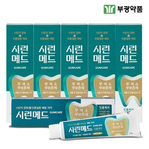 부광약품 시린메드 잇몸케어 치약, 125g, 6개