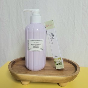 반디 플라워비타 베이비코튼 대용량핸드크림 250ml+오일펜, 1개, 250ml