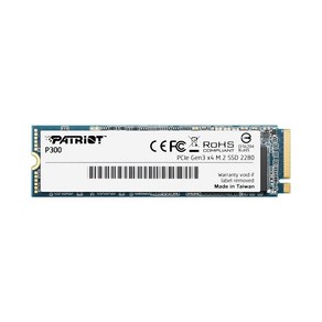 패트리어트 P300 2TB M.2 NVMe 3D TLC 파인인포, 선택없음