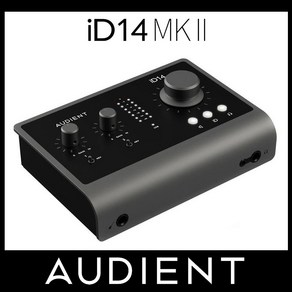 Audient ID14 MK2 오디언트 ID14MK2 MKII 오디오 인터페이스 스튜디오 홈 레코딩장비 오인페 정품, id14 mk2 [USB 인터페이스]