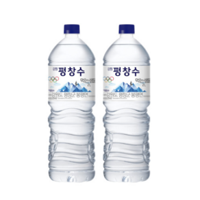 해태 유라벨 무라벨 강원 평창수 2L x 12pet, 24개