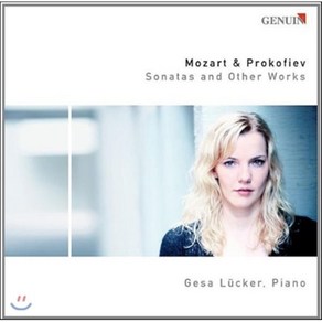 [CD] Gesa Lucke 모차르트 / 프로코피에프: 피아노 소나타 론도 아다지오 (Mozat: Piano Sonata No.5 KV283 Ada...