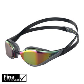 [스피도코리아공식]Fastskin 퓨어포커스 미러수경(8-1177815523), BLACK-GREY (일반핏), 1개