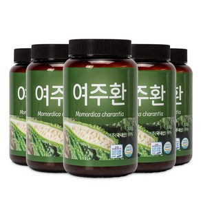 국내산 여주환 300g HACCP 인증제품, 5개