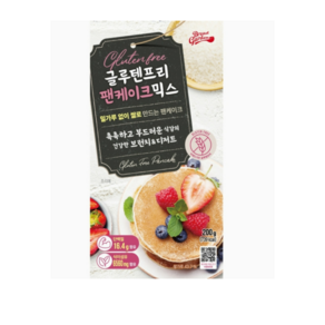 브레드가든 글루텐프리 팬케이크믹스 (200G) 쌀로만드는 팬케이크, 200g, 1개