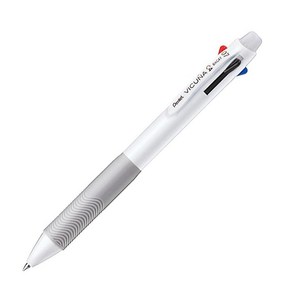 Pentel 펜테루 4색 볼펜 비쿠냐 BXC47W 0.7 화이트, 1개, 상품명참조