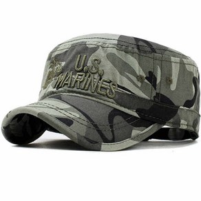 2019 미국 미 해병대 모자 모자 밀리터리 모자 위장 플랫 탑 모자 남성 면 모자 usa Navy emboideed camo hat