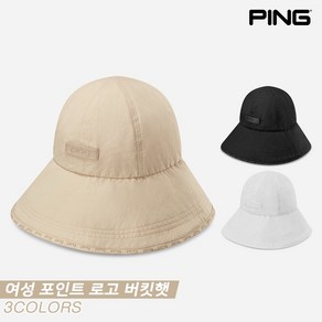 [삼양인터내셔널정품]2023 핑 여성 포인트 로고(POINT LOGO) 골프모자버킷햇[3COLORS][여성용]