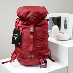 오스프리 OSPREY 남녀공용 34L 야외 등산 가방 하이킹 가방