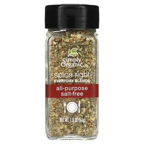 Spice Right Eveyday Blends All Pupose Salt Fee 51g, 1개