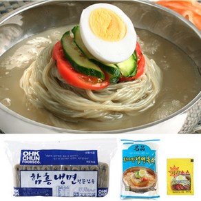 옥천냉면 함흥냉면 10인분(2kg)+동치미육수 10봉+겨자소스 10개, 1세트