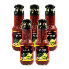 하이몬 칠리 샤브 수끼소스, 5개, 300ml