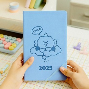 카카오프렌즈 2025 요정 다이어리 춘식이 날짜형 신년 스티커