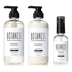 일본직발송 6. [구품] BOTANIST(보타니스트) 보타니컬 헤어 케어 세트【모이스트】샴푸 트리트먼트 헤어, 1개