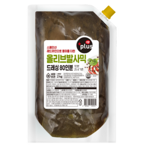 식자재왕플러스 올리브발사믹드레싱 2kg, 1개