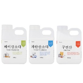 (SM)베이킹소다 과탄산소다 구연산 천연세제, 1개, 1kg