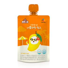 CJ 튼튼스쿨 너를위한 망고, 40개, 100ml