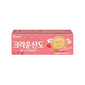 크라운 딸기산도, 61g, 24개