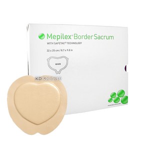 메필렉스 보더 세이크럼 MEPILEX BORDER SACRUM 22CM X25CM 10매 1통, 1개