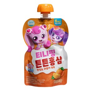 티니핑 튼튼홍삼, 1개, 100ml