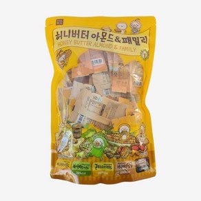 허니버터 아몬드 & 패밀리 4종혼합, 1개, 250g