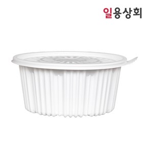 [ILYONG] 탕용기 FP 220파이 중 2300ml 100세트 PP 백색