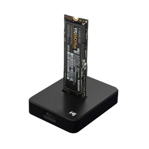 M.2 NVMe NGFF SSD 도킹 스테이션 SATA 콤보 외장 케이스 독케이스 INV154, 1개