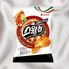 오리온과자 스윙칩 나폴리피자 치즈맛, 10개, 50g