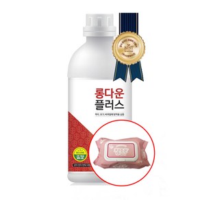 롱다운플러스 1L+물티슈100매 기획 해충 바퀴벌레 퇴치제 살충제 모기 파리 방역 소독, 1개