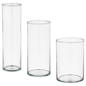 [이케아] CYLINDER 쉴린데르 꽃병3종 601.752.14