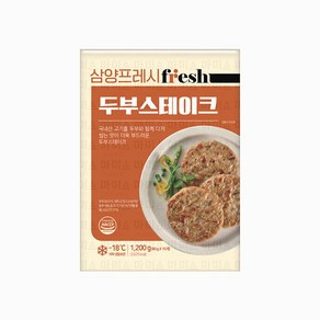 삼양 두부스테이크, 1개, 1.2kg