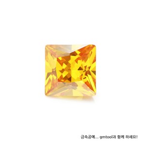 옐로우 (큐빅) (정사각형) 2x2mm~3x3mm