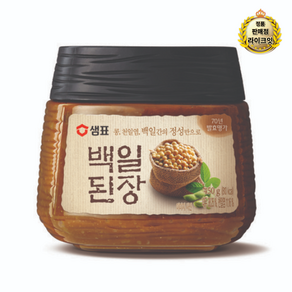 샘표 국산콩 백일된장, 450g, 3개