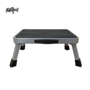 코코루이 휴대용 사다리 보조 계단 가정용 안전 발판 [하중 150kg], 1개