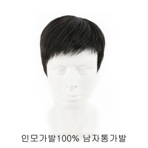 공장직구 XIUQI H09 남자가발 NEW 승급 인모가발100% 남자통가발, 인모가발-클래식, 02, 1개