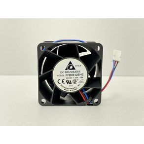 DELTA FFB0612EHE 12V 1.20A 3선 냉각팬 델타 쿨링팬, 1개