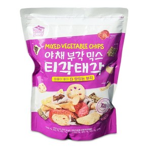 마마스초이스 야채부각 믹스 야채튀각 믹스 티각태각, 1개, 450g