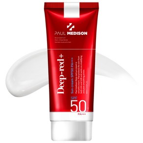 폴메디슨 딥레드 썬크림 SPF50 PA+++, 60ml, 1개