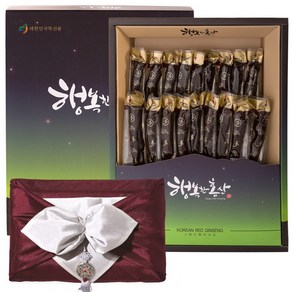 행복한 홍삼 정과 절편 상견례 부모님 설 명절 선물 쇼핑백포함, 500g, 1개