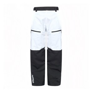 OAKLEY TNP LINED SHELL PANT 2.0 BLACK/WHITE (오클리 남성용 스노우 팬츠)