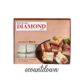 다이아몬드 멘보샤 500g [25g x 20pcs] 새우토스트, 1개