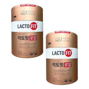 종근당건강 생유산균 락토핏 로얄 2g X 120포, 240g, 2개