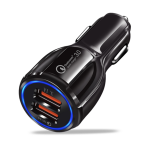 [세일] 기가엠 고속충전 퀼컴퀵차지 3.0 2포트 차량용 충전기 고속 시거잭 usb 타입