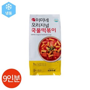 미미네 오리지널 국물 떡볶이 9인분 1.71kg, 단품