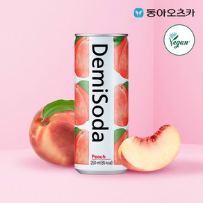 데미소다 피치 탄산음료