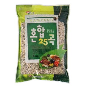 햇사래 혼합25곡 4kg 100% 국산잡곡 프리미엄 영양곡, 1개