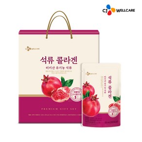 CJ웰케어 자연건강 석류콜라겐 24포 1박스, 1.2L