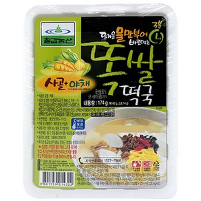 칠갑농산 똑쌀 떡국, 24개, 174g