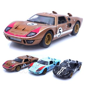 아트박스/킨스마트 1966 포드 GT40 MK2 프린팅 미니카 풀백 다이캐스트