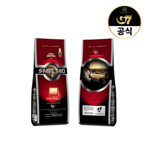 G7 쭝웬 상타오 5 원두커피 340g 내수용 베트남PKG 아라비카 원두 블랙 커피 믹스